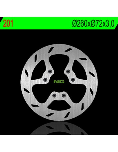 NG BRAKES Fix Brake Disc - 201