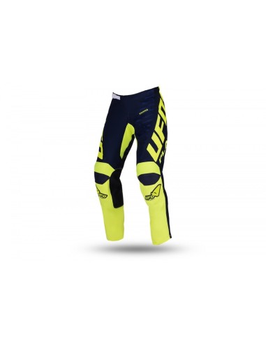 Pantaloni Kimura Motocross UFO Albastru/Galben Neon Mărimea 58 Albastru și Galben Neon