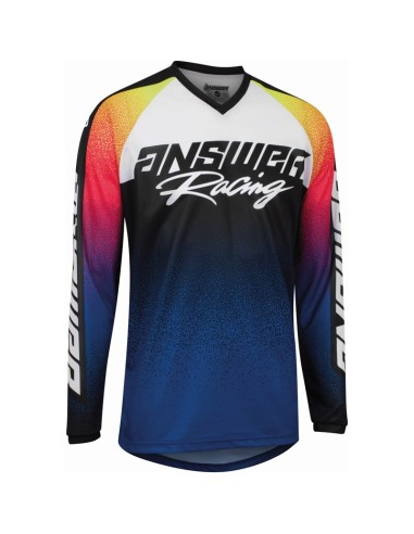 ANSWER A22 Syncron Prism Jersey Albastru/Roz Mărimea M Albastru și Roz
