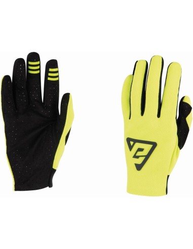 ANSWER A22 Aerlite Youth Gloves Hyper Acid Size M Neon Yellow