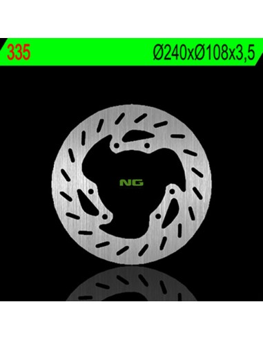 NG BRAKES Round Fixed Brake Disc