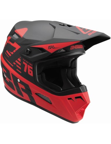 ANSWER AR1 Bold Junior Helmet Red/Black Size M Multi