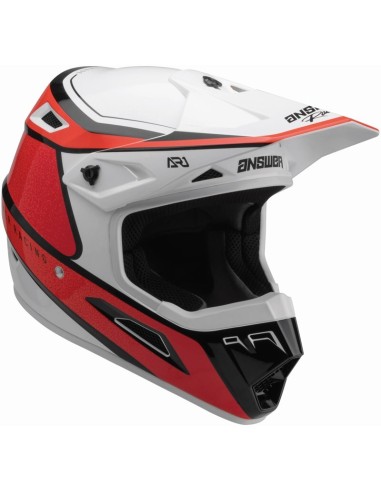 ANSWER AR1 Vivid Junior Hemet Red/Flo Red Marimea S Multi