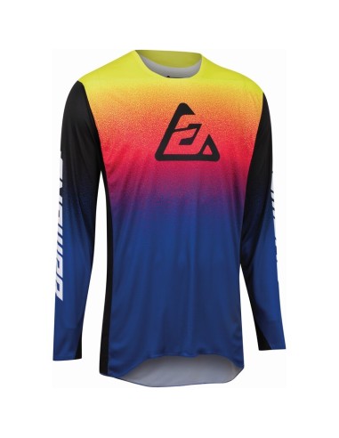 ANSWER A22 Elite Proline Ombre Jersey Blue/Pink Size L