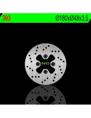 NG BRAKES Fix Brake Disc - 393