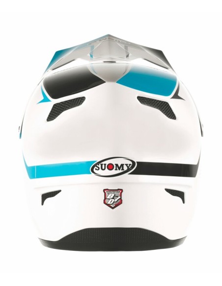 Casca SUOMY Extreme Alb/Albastru deschis/Negru