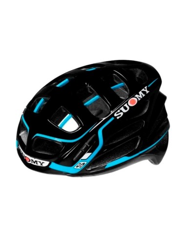 SUOMY Helmet Gun Wind S-Line Black/Light Blue