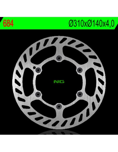 NG BRAKES Round Fixed Brake Disc