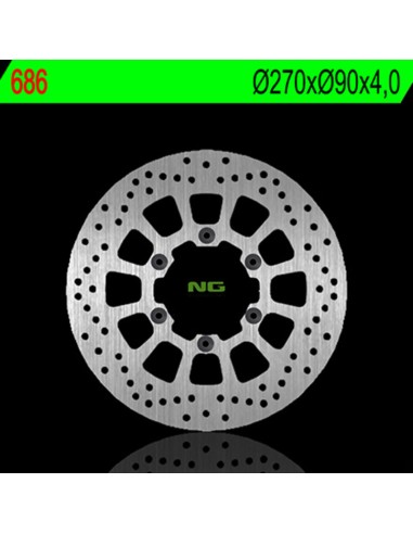 NG BRAKES Round Fixed Brake Disc