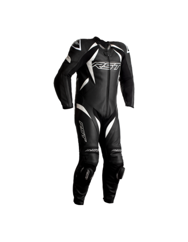 RST Tractech EVO 4 Youth CE Leather Suit - Black/White Size XXS