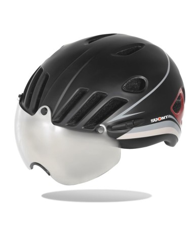 SUOMY Helmet Vision Black Burgundi