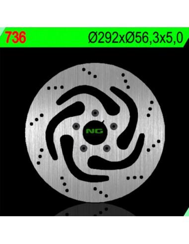 NG BRAKES Round Fixed Brake Disc