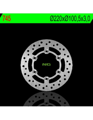 NG BRAKES Round Fixed Brake Disc