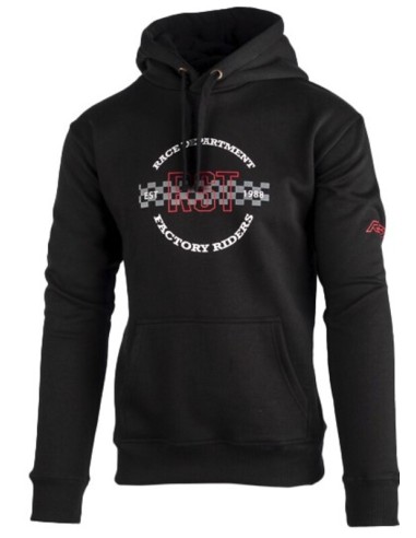 RST Factory Riders Hoodie - Black Size M