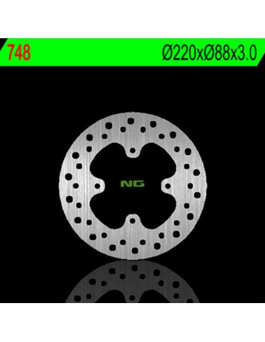 NG BRAKES Round Fixed Brake Disc