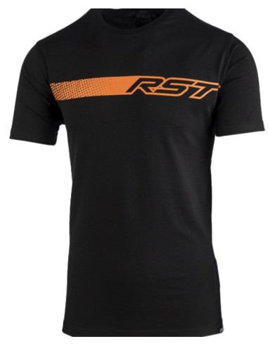 Tricou RST Fade - Negru Mărimea L Negru & Portocaliu