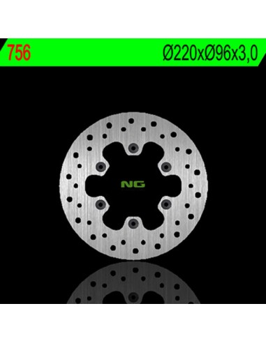 NG BRAKES Round Fixed Brake Disc