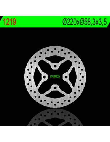 NG BRAKES Fix Brake Disc - 791