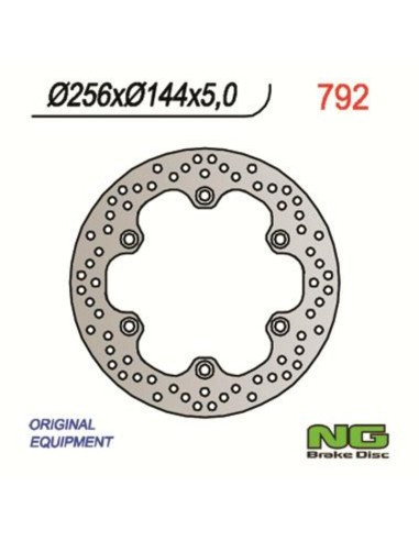 NG BRAKES Round Fixed Brake Disc