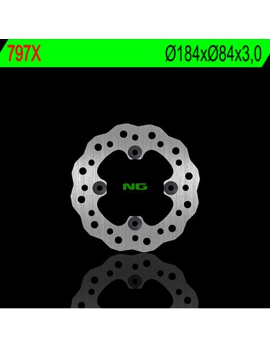 NG BRAKES Petal Fix Brake Disc - 797X