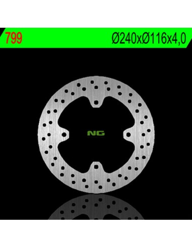 NG BRAKES Fix Brake Disc - 799