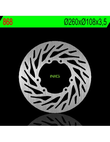 NG BRAKES Round Fixed Brake Disc