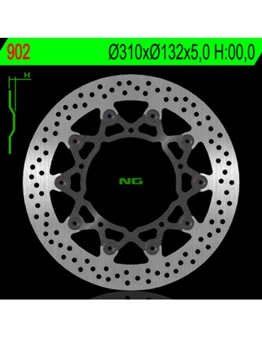 NG BRAKES Round Floating Brake Disc