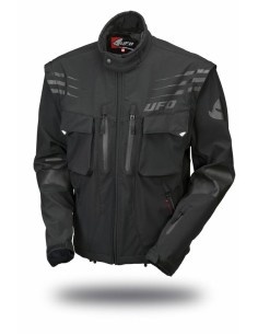 UFO Taiga Jacket Black Size M