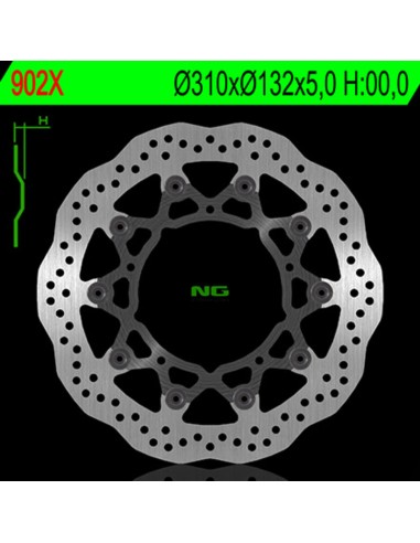 NG BRAKES Wave Floating Brake Disc