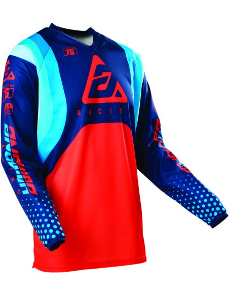 ANSWER Syncron Jersey Swish Blue/Asta/Red Size 2XL