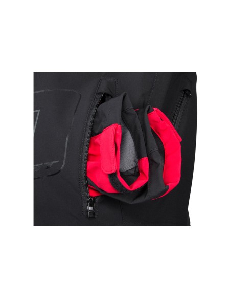 UFO Taiga Jacket Black/Red Size M