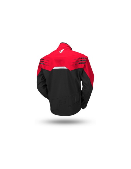 UFO Taiga Jacket Black/Red Size L