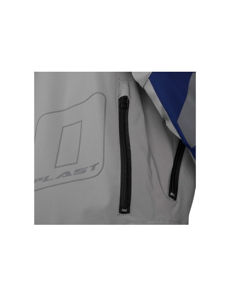 UFO Taiga Jacket Blue/Neon Orange Size XL