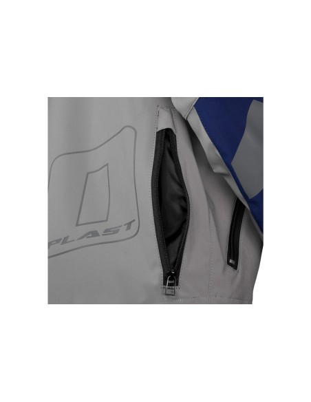 UFO Taiga Jacket Blue/Neon Orange Size XL