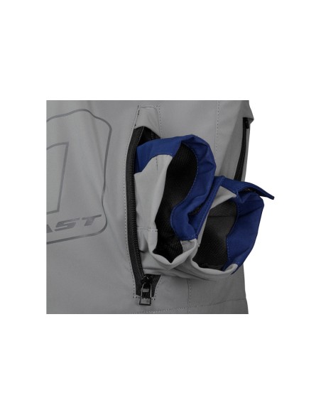 UFO Taiga Jacket Blue/Neon Orange Size XL