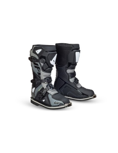 UFO Typhoon Boots Black/Grey Size 35