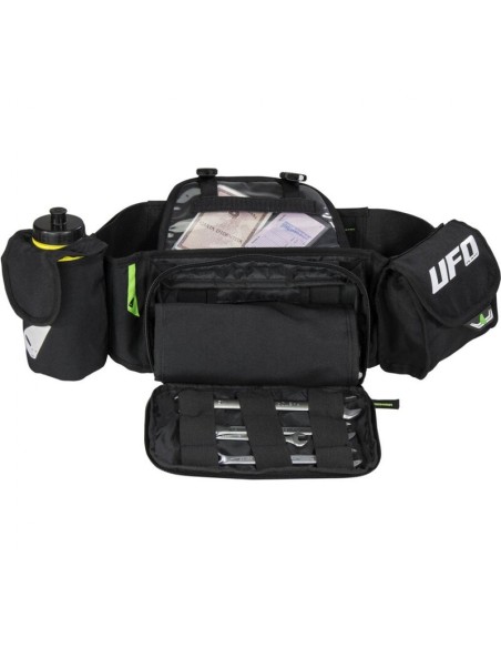 UFO Waist Pack Sticle + Suport pentru unelte - Negru Mărime unica Mărime unica Adult