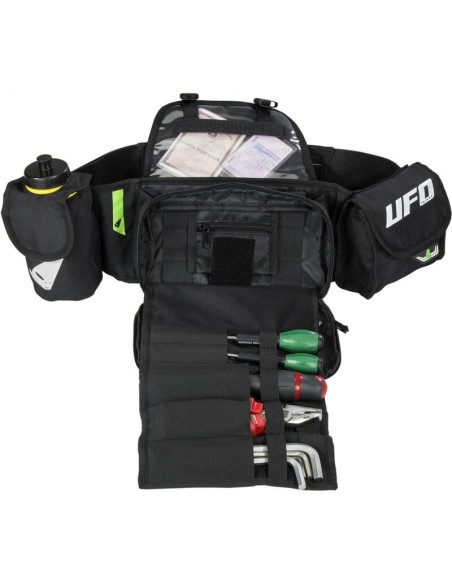 UFO Waist Pack Sticle + Suport pentru unelte - Negru Mărime unica Mărime unica Adult