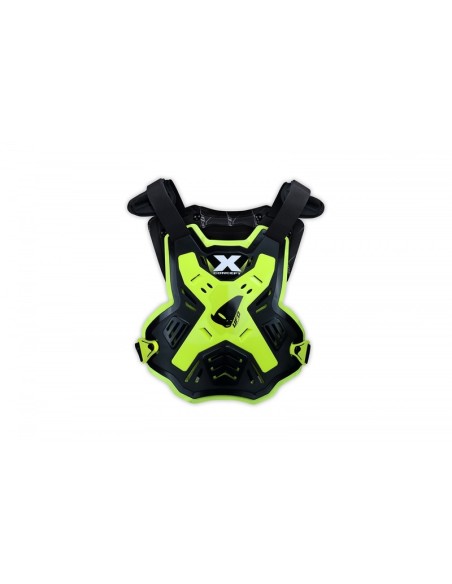 Protector de piept UFO X-Concept Galben Neon/Negru Negru & Galben Mărime unică Adult