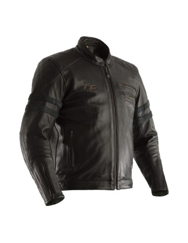 RST IOM TT Hillberry CE Jacket Leather - Black Size M