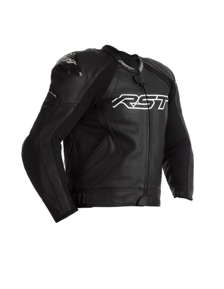 RST Tractech EVO 4 Jacket Leather - Black Size 4XL