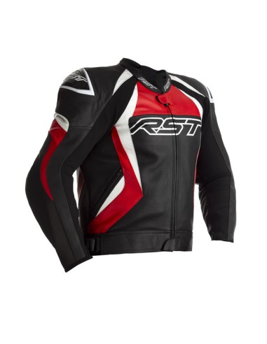 RST Tractech EVO 4 Jacket Leather - Red Size S