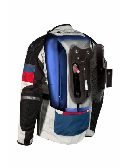Jachetă textilă RST Adventure-X Airbag - Negru Mărimea M