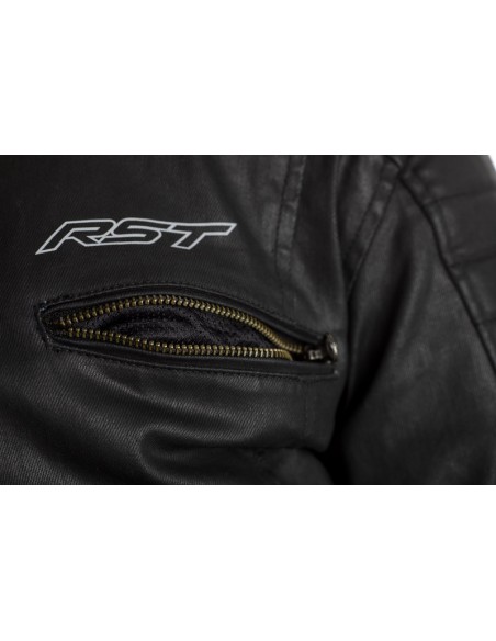 Jachetă textilă RST x Kevlar® Brixton CE - Negru Mărimea S