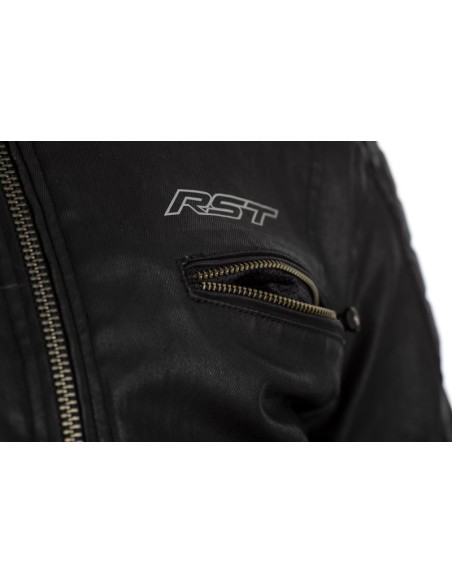 Jachetă textilă RST x Kevlar® Brixton CE - Negru Mărimea S
