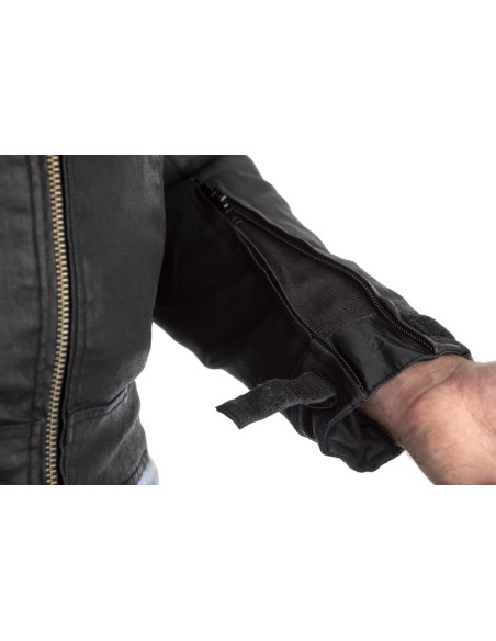Jachetă textilă RST x Kevlar® Brixton CE - Negru Mărimea S