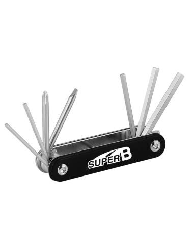 SUPER B 7 In 1 Folding Tool