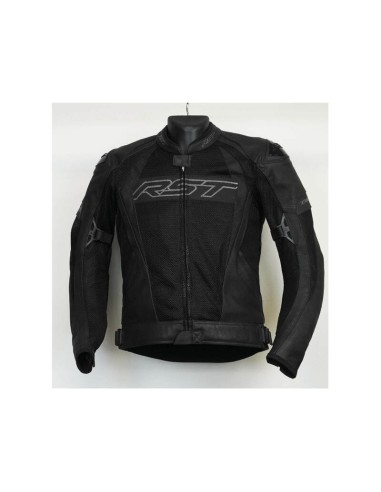 Jachetă RST Tractech Evo 4 Piele - Neagră Mărimea 3XL XXXL
