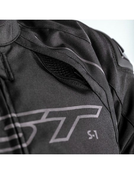 RST S-1 Jacket Textile Black Size XL