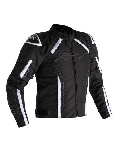 Jachetă RST S-1 Textil Negru/Alb Mărimea XXL Alb-negru